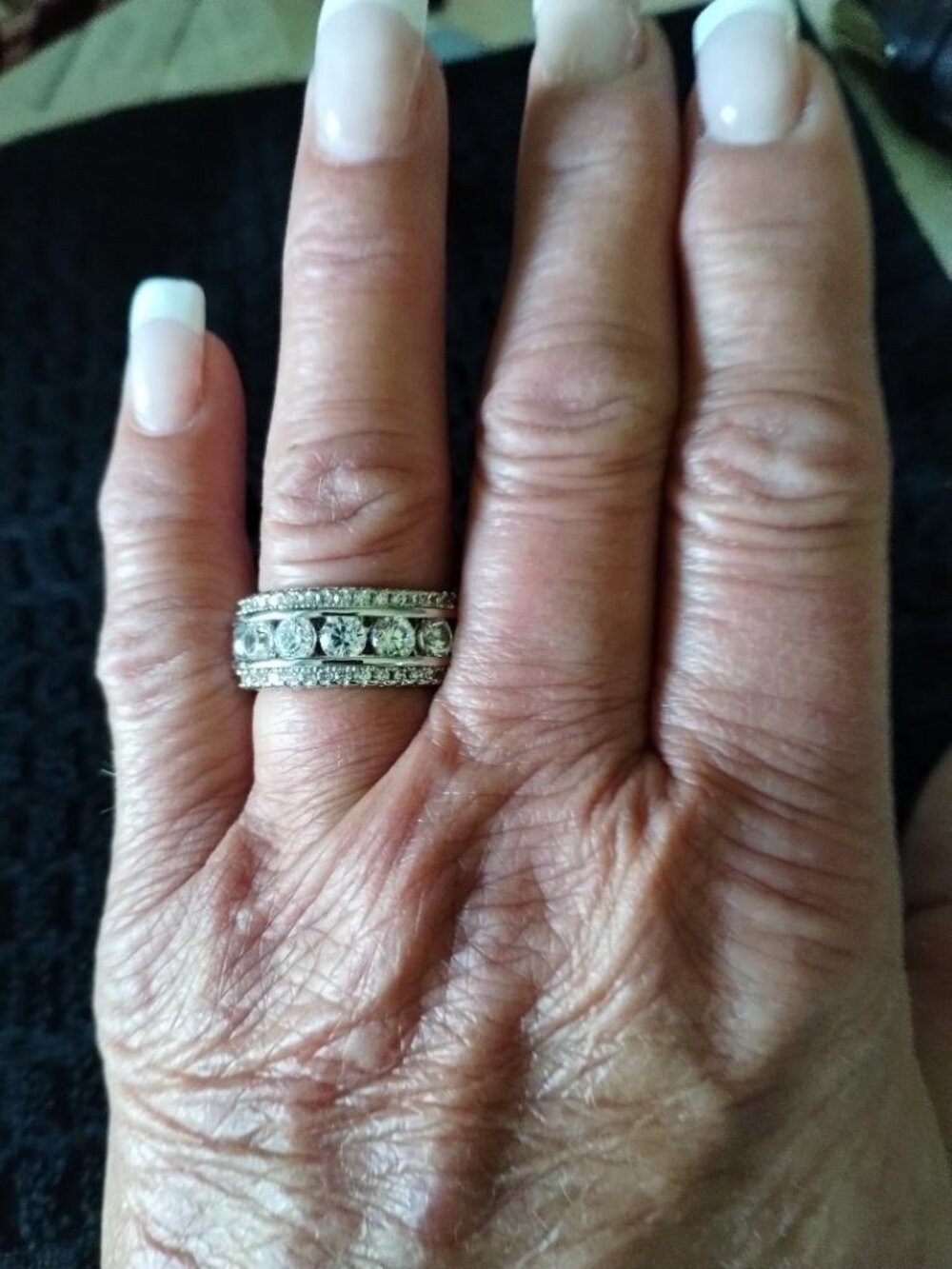 Sterling Silver Eternity Ring